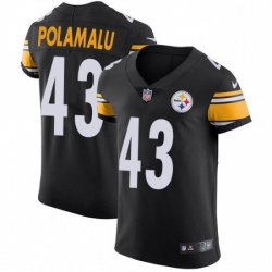 Mens Nike Pittsburgh Steelers 43 Troy Polamalu Black Team Color Vapor Untouchable Elite Player NFL Jersey Mens Nike Pittsburgh Steelers 43 Troy Polamalu Black Team Color Vapor Untouchable Elite Player NFL Jersey