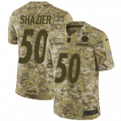 Mens Nike Pittsburgh Steelers 50 Ryan Shazier Limited Camo 2018 Salute to Service NFL Jersey Mens Nike Pittsburgh Steelers 50 Ryan Shazier Limited Camo 2018 Salute to Service NFL Jersey