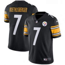 Mens Nike Pittsburgh Steelers 7 Ben Roethlisberger Black Team Color Vapor Untouchable Limited Player NFL Jersey Mens Nike Pittsburgh Steelers 7 Ben Roethlisberger Black Team Color Vapor Untouchable Limited Player NFL Jersey