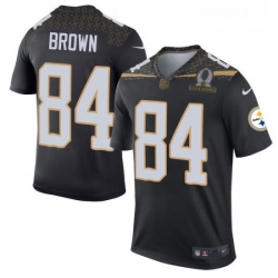 Mens Nike Pittsburgh Steelers 84 Antonio Brown Elite Black Team Irvin 2016 Pro Bowl NFL Jersey Mens Nike Pittsburgh Steelers 84 Antonio Brown Elite Black Team Irvin 2016 Pro Bowl NFL Jersey