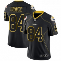 Mens Nike Pittsburgh Steelers 84 Antonio Brown Limited Lights Out Black Rush NFL Jersey Mens Nike Pittsburgh Steelers 84 Antonio Brown Limited Lights Out Black Rush NFL Jersey