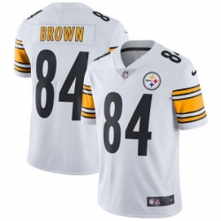 Mens Nike Pittsburgh Steelers 84 Antonio Brown White Vapor Untouchable Limited Player NFL Jersey Mens Nike Pittsburgh Steelers 84 Antonio Brown White Vapor Untouchable Limited Player NFL Jersey