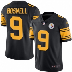 Men's Nike Pittsburgh Steelers #9 Chris Boswell Limited Black Rush Vapor Untouchable NFL Jersey Men's Nike Pittsburgh Steelers #9 Chris Boswell Limited Black Rush Vapor Untouchable NFL Jersey