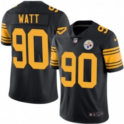 Mens Nike Pittsburgh Steelers 90 T J Watt Limited Black Rush Vapor Untouchable NFL Jersey Mens Nike Pittsburgh Steelers 90 T J Watt Limited Black Rush Vapor Untouchable NFL Jersey