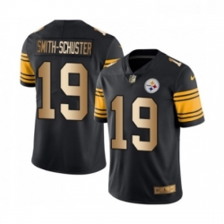 Mens Pittsburgh Steelers 19 JuJu Smith Schuster Limited Black Gold Rush Vapor Untouchable Football Jersey Mens Pittsburgh Steelers 19 JuJu Smith Schuster Limited Black Gold Rush Vapor Untouchable Football Jersey