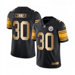 Mens Pittsburgh Steelers 30 James Conner Limited Black Gold Rush Vapor Untouchable Football Jersey Mens Pittsburgh Steelers 30 James Conner Limited Black Gold Rush Vapor Untouchable Football Jersey