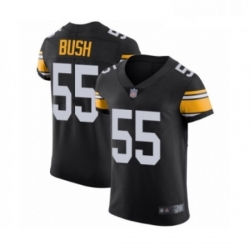Mens Pittsburgh Steelers 55 Devin Bush Black Alternate Vapor Untouchable Elite Player Football Jersey Mens Pittsburgh Steelers 55 Devin Bush Black Alternate Vapor Untouchable Elite Player Football Jersey