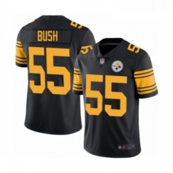 Mens Pittsburgh Steelers 55 Devin Bush Limited Black Rush Vapor Untouchable Football Jersey Mens Pittsburgh Steelers 55 Devin Bush Limited Black Rush Vapor Untouchable Football Jersey