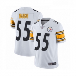 Mens Pittsburgh Steelers 55 Devin Bush White Vapor Untouchable Limited Player Football Jersey Mens Pittsburgh Steelers 55 Devin Bush White Vapor Untouchable Limited Player Football Jersey