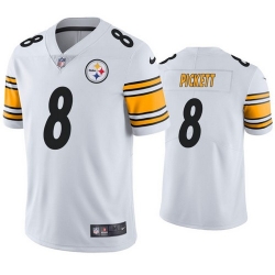 Men's Pittsburgh Steelers 8 Kenny Pickett 2022 NFL Draft White Vapor Limited Jersey Men's Pittsburgh Steelers 8 Kenny Pickett 2022 NFL Draft White Vapor Limited Jersey