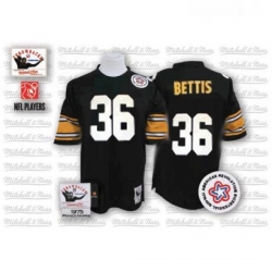 Mitchell And Ness Pittsburgh Steelers 36 Jerome Bettis Black Team Color Authentic Throwback NFL Jersey Mitchell And Ness Pittsburgh Steelers 36 Jerome Bettis Black Team Color Authentic Throwback NFL Jersey