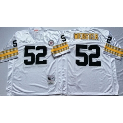 Mitchell And Ness Steelers #52 mike webster white Throwback Stitched NFL Jersey Mitchell And Ness Steelers #52 mike webster white Throwback Stitched NFL Jersey