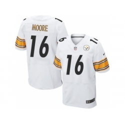 Nike Pittsburgh Steelers 16 Lance Moore White Elite NFL Jersey Nike Pittsburgh Steelers 16 Lance Moore White Elite NFL Jersey