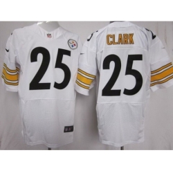 Nike Pittsburgh Steelers 25 Ryan Clark White Elite NFL Jersey Nike Pittsburgh Steelers 25 Ryan Clark White Elite NFL Jersey
