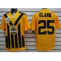 Nike Pittsburgh Steelers 25 Ryan Clark Yellow Elite 1933s Throwback NFL Jersey Nike Pittsburgh Steelers 25 Ryan Clark Yellow Elite 1933s Throwback NFL Jersey