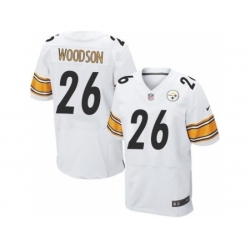 Nike Pittsburgh Steelers 26 Rod Woodson White Elite NFL Jersey Nike Pittsburgh Steelers 26 Rod Woodson White Elite NFL Jersey