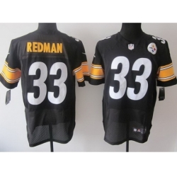 Nike Pittsburgh Steelers 33 Isaac Redman Black Elite Nike NFL Jersey Nike Pittsburgh Steelers 33 Isaac Redman Black Elite Nike NFL Jersey