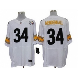 Nike Pittsburgh Steelers 34 Rashard Mendenhall White Elite NFL Jersey Nike Pittsburgh Steelers 34 Rashard Mendenhall White Elite NFL Jersey