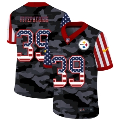 Nike Pittsburgh Steelers 39 Minkah Fitzpatrick Camo 2020 USA Flag Salute To Service Limited Jersey Nike Pittsburgh Steelers 39 Minkah Fitzpatrick Camo 2020 USA Flag Salute To Service Limited Jersey