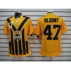 Nike Pittsburgh Steelers 47 Mel Blount Yellow Elite 1933s Throwback NFL Jersey Nike Pittsburgh Steelers 47 Mel Blount Yellow Elite 1933s Throwback NFL Jersey