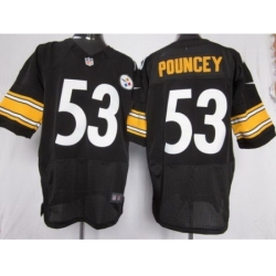 Nike Pittsburgh Steelers 53 Maurkice Pouncey Black Elite NFL Jersey Nike Pittsburgh Steelers 53 Maurkice Pouncey Black Elite NFL Jersey