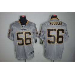 Nike Pittsburgh Steelers 56 Lamarr Woodley Grey Elite Lights Out NFL Jersey Nike Pittsburgh Steelers 56 Lamarr Woodley Grey Elite Lights Out NFL Jersey