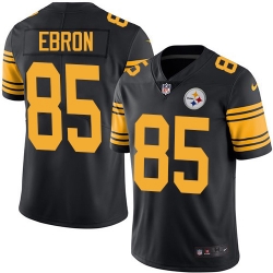 Nike Pittsburgh Steelers 85 Eric Ebron Black Men Stitched NFL Limited Rush Jersey Nike Pittsburgh Steelers 85 Eric Ebron Black Men Stitched NFL Limited Rush Jersey