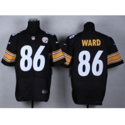 Nike Pittsburgh Steelers 86 Hines Ward black Elite NFL Jersey Nike Pittsburgh Steelers 86 Hines Ward black Elite NFL Jersey