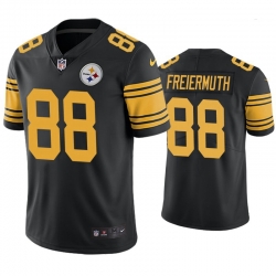 Nike Pittsburgh Steelers 88 Pat Freiermuth Black Color Rush Jersey Nike Pittsburgh Steelers 88 Pat Freiermuth Black Color Rush Jersey