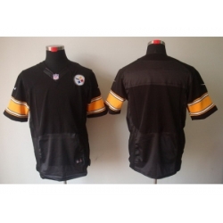 Nike Pittsburgh Steelers Blank Black Elite NFL Jersey Nike Pittsburgh Steelers Blank Black Elite NFL Jersey