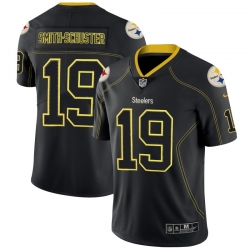 Nike Steelers 19 JuJu Smith Schuster Black Shadow Legend Limited Jersey Nike Steelers 19 JuJu Smith Schuster Black Shadow Legend Limited Jersey