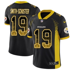 Nike Steelers 19 JuJu Smith Schuster Black Team Color Men s Limited Jersey Nike Steelers 19 JuJu Smith Schuster Black Team Color Men s Limited Jersey