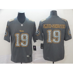 Nike Steelers 19 JuJu Smith Schuster Gray Camo Vapor Untouchable Limited Jersey Nike Steelers 19 JuJu Smith Schuster Gray Camo Vapor Untouchable Limited Jersey