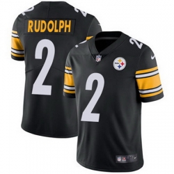 Nike Steelers #2 Mason Rudolph Black Team Color Mens Stitched NFL Vapor Untouchable Limited Jersey Nike Steelers #2 Mason Rudolph Black Team Color Mens Stitched NFL Vapor Untouchable Limited Jersey