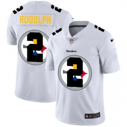 Nike Steelers 2 Mason Rudolph White Shadow Logo Limited Jersey Nike Steelers 2 Mason Rudolph White Shadow Logo Limited Jersey