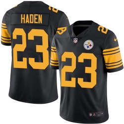 Nike Steelers #23 Joe Haden Black Mens Stitched NFL Limited Rush Jersey Nike Steelers #23 Joe Haden Black Mens Stitched NFL Limited Rush Jersey