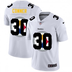 Nike Steelers 30 James Conner White Shadow Logo Limited Jersey Nike Steelers 30 James Conner White Shadow Logo Limited Jersey
