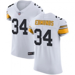 Nike Steelers #34 Terrell Edmunds White Mens Stitched NFL Vapor Untouchable Elite Jersey Nike Steelers #34 Terrell Edmunds White Mens Stitched NFL Vapor Untouchable Elite Jersey