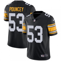 Nike Steelers #53 Maurkice Pouncey Black Alternate Mens Stitched NFL Vapor Untouchable Limited Jersey Nike Steelers #53 Maurkice Pouncey Black Alternate Mens Stitched NFL Vapor Untouchable Limited Jersey