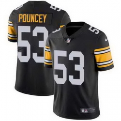 Nike Steelers 53 Maurkice Pouncey Black Alternate Vapor Untouchable Limited Jersey Nike Steelers 53 Maurkice Pouncey Black Alternate Vapor Untouchable Limited Jersey