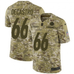 Nike Steelers #66 David DeCastro Camo Mens Stitched NFL Limited 2018 Salute To Service Jersey Nike Steelers #66 David DeCastro Camo Mens Stitched NFL Limited 2018 Salute To Service Jersey