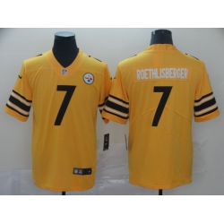 Nike Steelers 7 Ben Roethlisberger Gold Inverted Legend Limited Jersey Nike Steelers 7 Ben Roethlisberger Gold Inverted Legend Limited Jersey