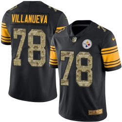Nike Steelers #78 Alejandro Villanueva Black Camo Mens Stitched NFL Limited Rush Jersey Nike Steelers #78 Alejandro Villanueva Black Camo Mens Stitched NFL Limited Rush Jersey