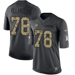 Nike Steelers #78 Alejandro Villanueva Black Mens Stitched NFL Limited 2016 Salute to Service Jersey Nike Steelers #78 Alejandro Villanueva Black Mens Stitched NFL Limited 2016 Salute to Service Jersey