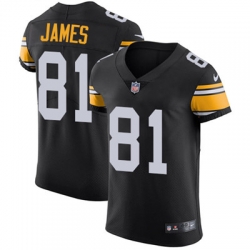Nike Steelers #81 Jesse James Black Alternate Mens Stitched NFL Vapor Untouchable Elite Jersey Nike Steelers #81 Jesse James Black Alternate Mens Stitched NFL Vapor Untouchable Elite Jersey