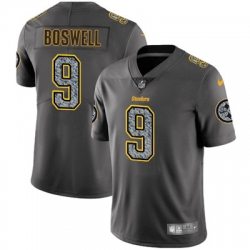 Nike Steelers #9 Chris Boswell Gray Static Mens NFL Vapor Untouchable Game Jersey Nike Steelers #9 Chris Boswell Gray Static Mens NFL Vapor Untouchable Game Jersey