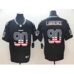 Nike Steelers 90 DeMarcus Lawrence Black USA Flag Fashion Limited Jersey Nike Steelers 90 DeMarcus Lawrence Black USA Flag Fashion Limited Jersey
