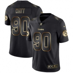Nike Steelers 90 T.J. Watt Black Gold Vapor Untouchable Limited Jersey Nike Steelers 90 T.J. Watt Black Gold Vapor Untouchable Limited Jersey