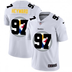 Nike Steelers 97 Cameron Heyward White Shadow Logo Limited Jersey Nike Steelers 97 Cameron Heyward White Shadow Logo Limited Jersey