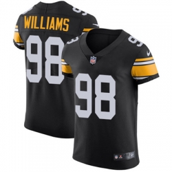 Nike Steelers #98 Vince Williams Black Alternate Mens Stitched NFL Vapor Untouchable Elite Jersey Nike Steelers #98 Vince Williams Black Alternate Mens Stitched NFL Vapor Untouchable Elite Jersey